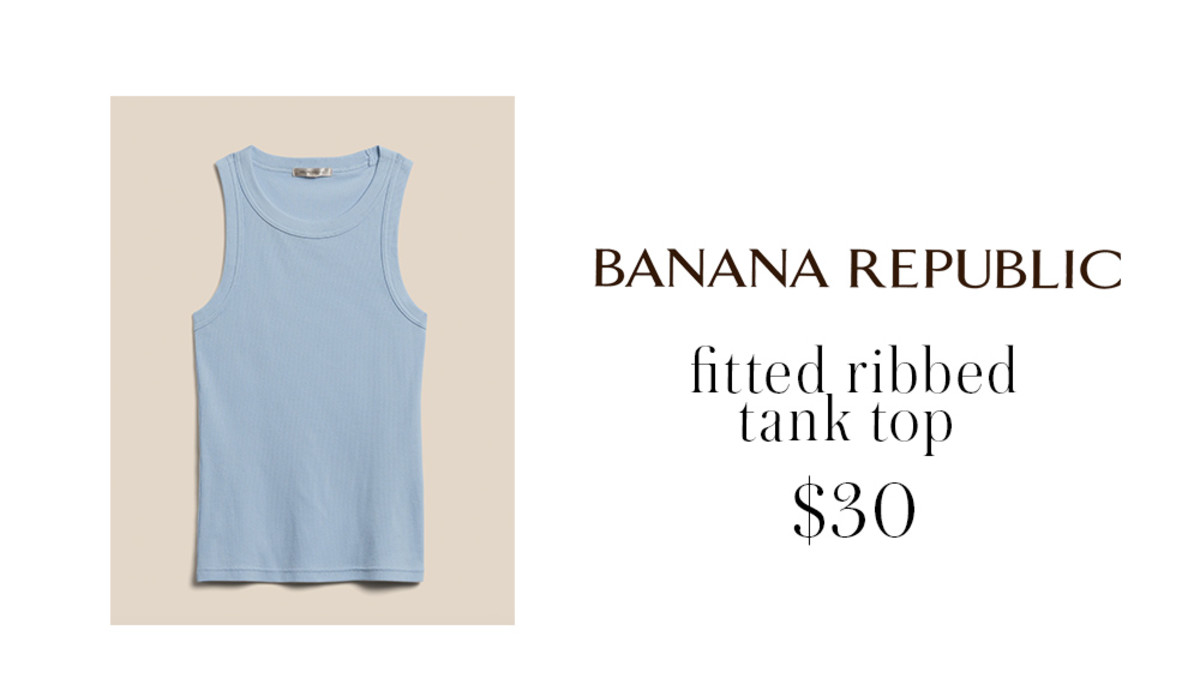 Kelly Found All The Best Ribbed Tank Tops, By Category - Cupcakes  Cashmere
