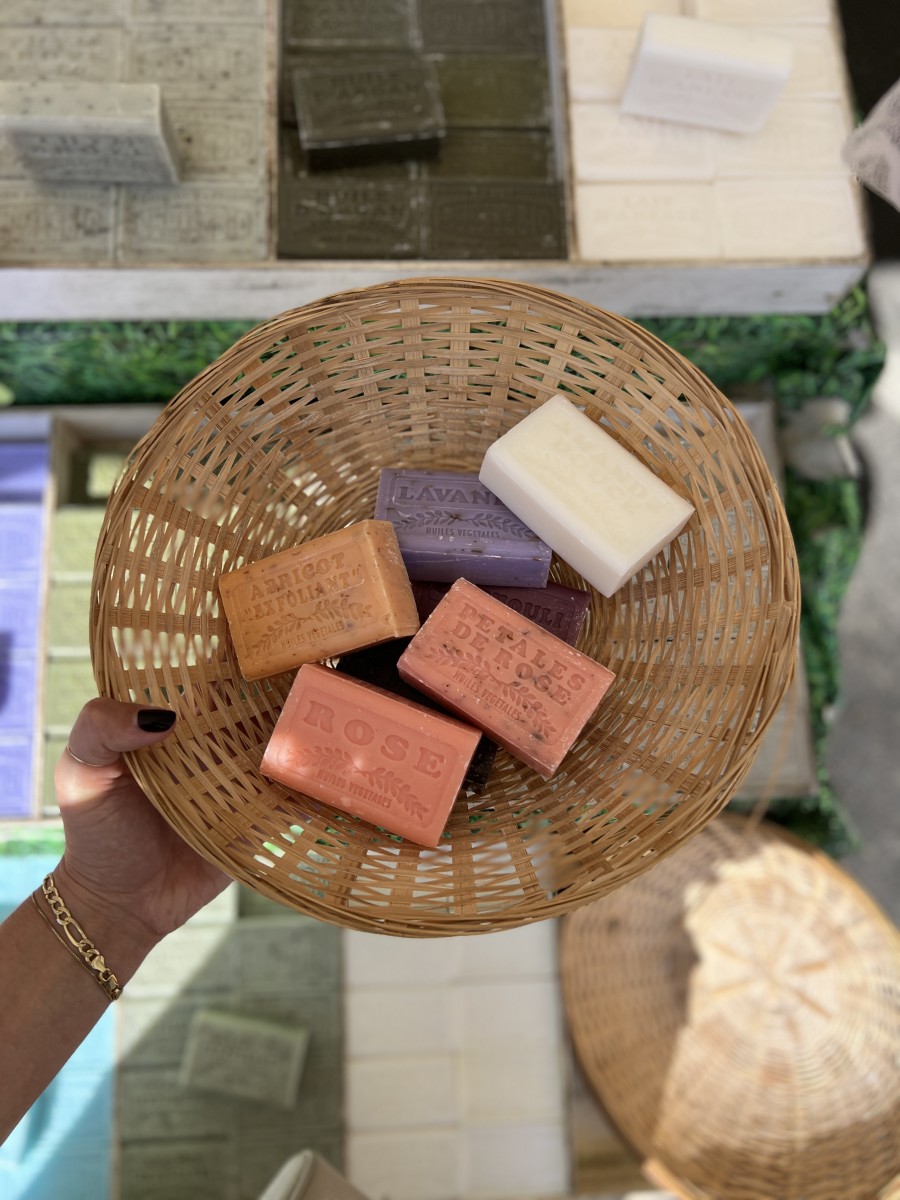 Soap from the market in St-Rémy-de-Provence