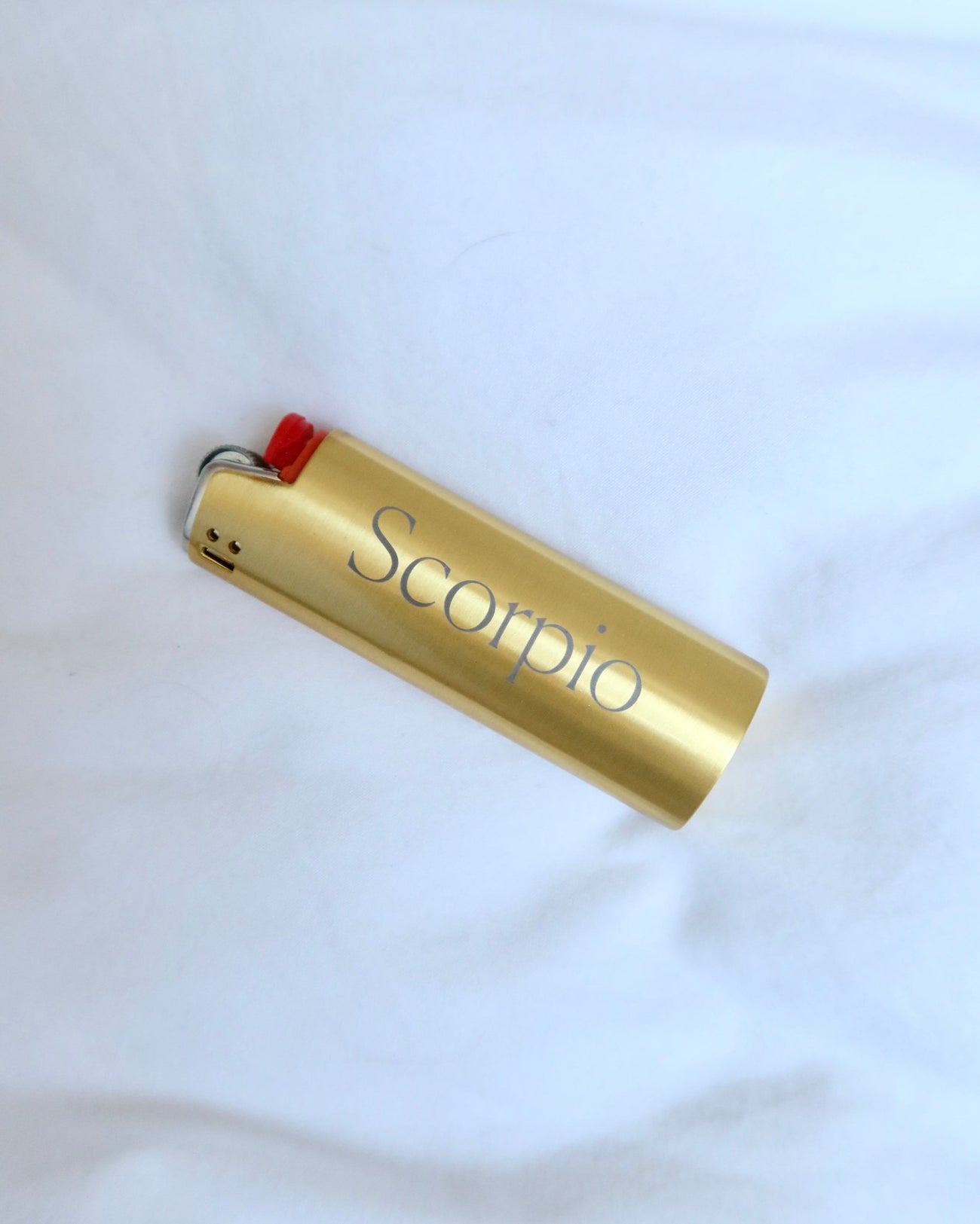 BRUSHED BRASS LIGHTER COVER - Shop Cupcakes and Cashmere