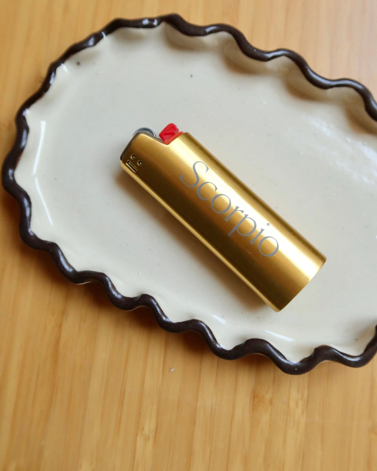 BRUSHED BRASS LIGHTER COVER - Shop Cupcakes and Cashmere