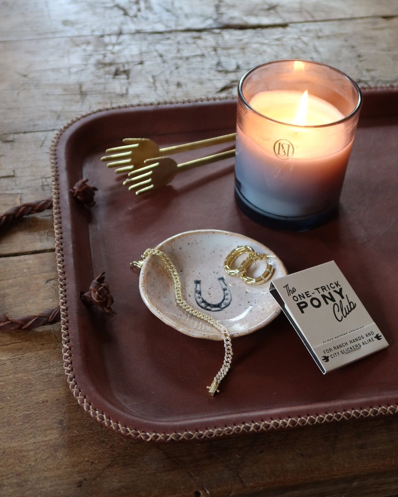 CANDLE SNUFFER BRASS HAND - Shop Cupcakes and Cashmere