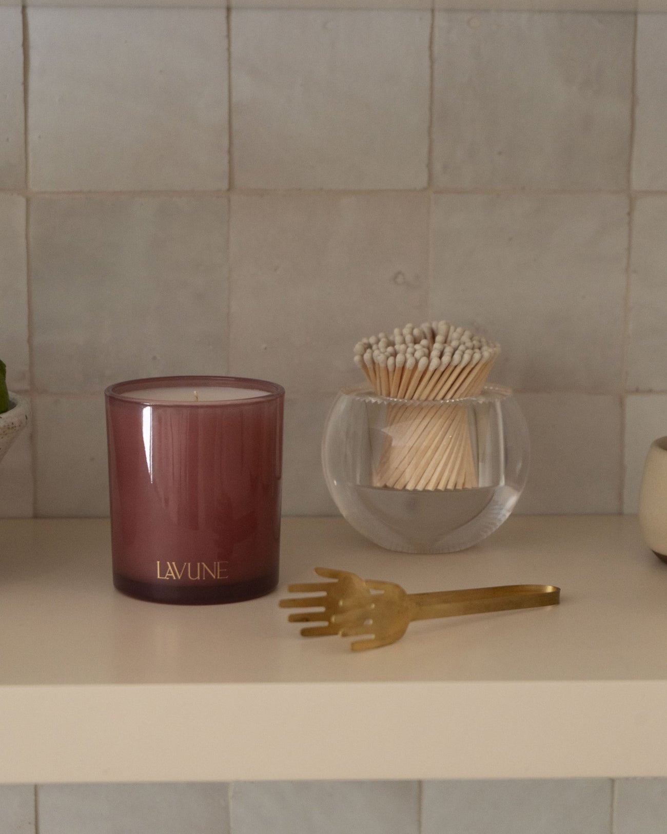 CANDLE SNUFFER BRASS HAND - Shop Cupcakes and Cashmere
