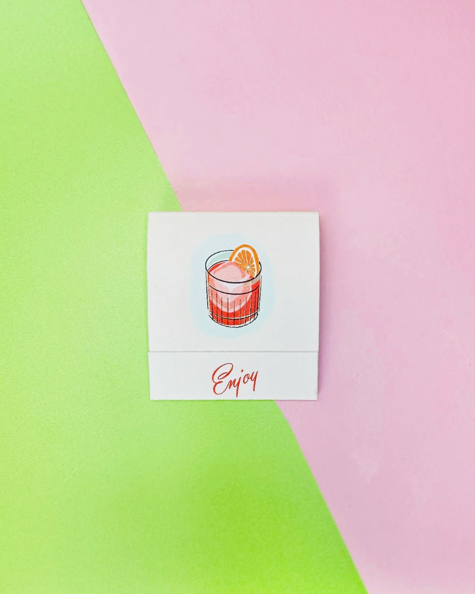 COCKTAIL MATCHBOOKS (SET OF 3) - Shop Cupcakes and Cashmere