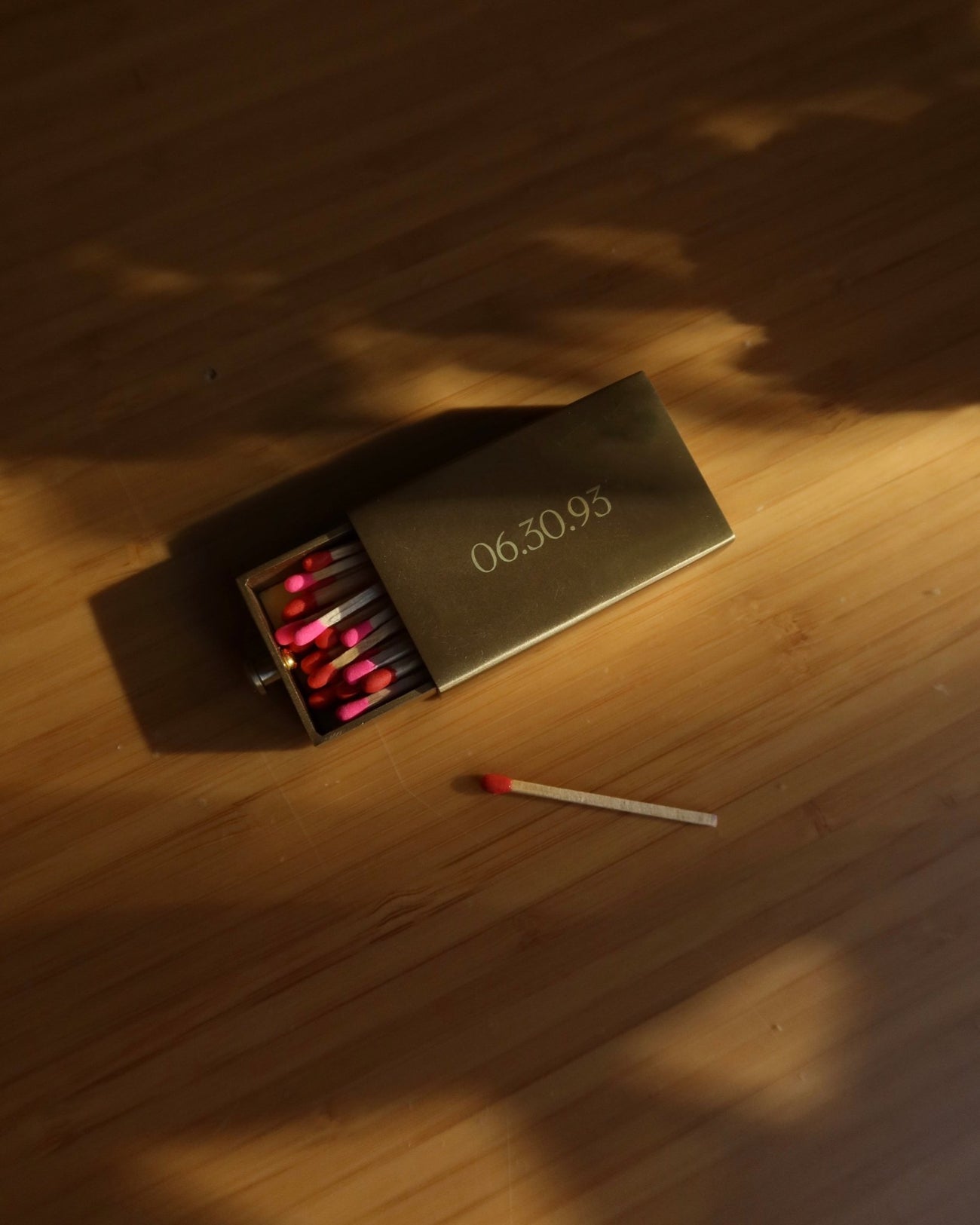 CUSTOMIZABLE BRASS MATCH CASE - Shop Cupcakes and Cashmere