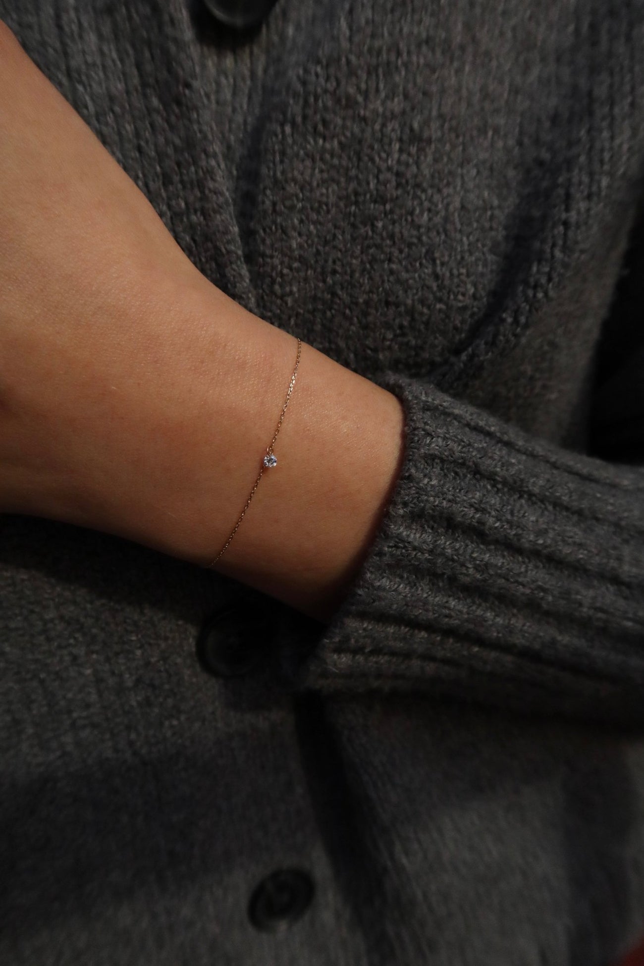 GENEVA FLOATING DIAMOND BRACELET - Shop Cupcakes and Cashmere
