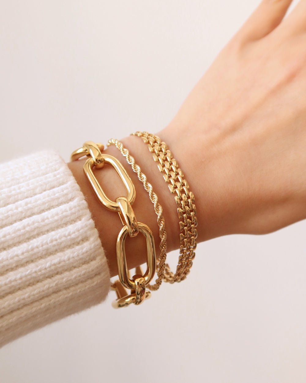 GIGI BOLD LINK BRACELET - Shop Cupcakes and Cashmere