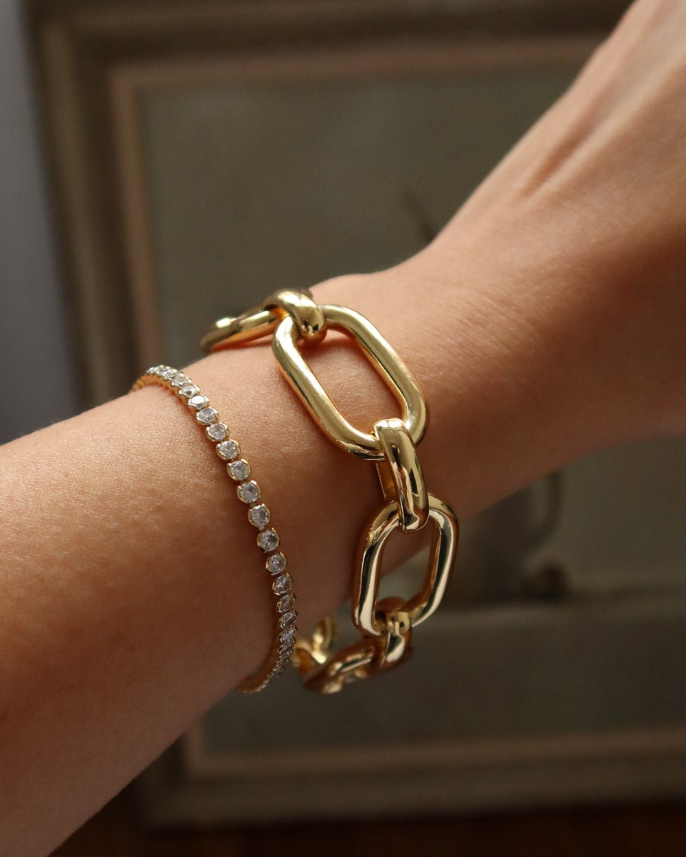 GIGI BOLD LINK BRACELET - Shop Cupcakes and Cashmere