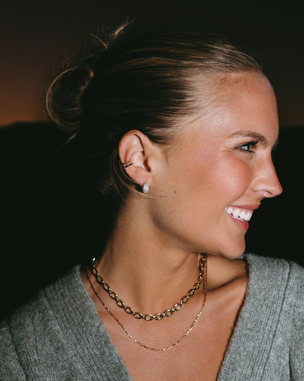 GRACE CHAIN LINK NECKLACE - Shop Cupcakes and Cashmere