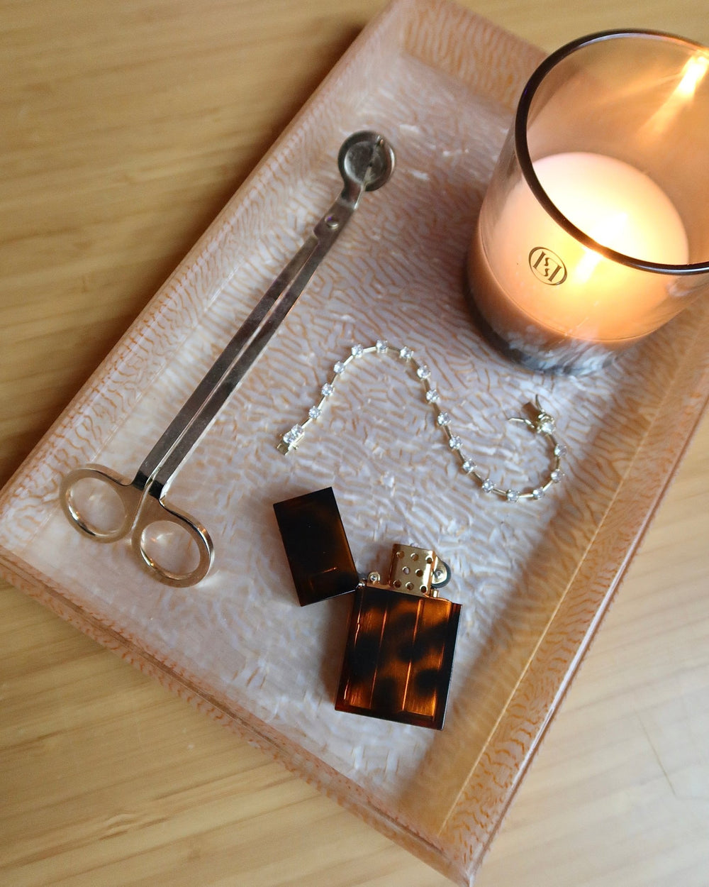 HARD EDGE MARBLE LIGHTER - Shop Cupcakes and Cashmere
