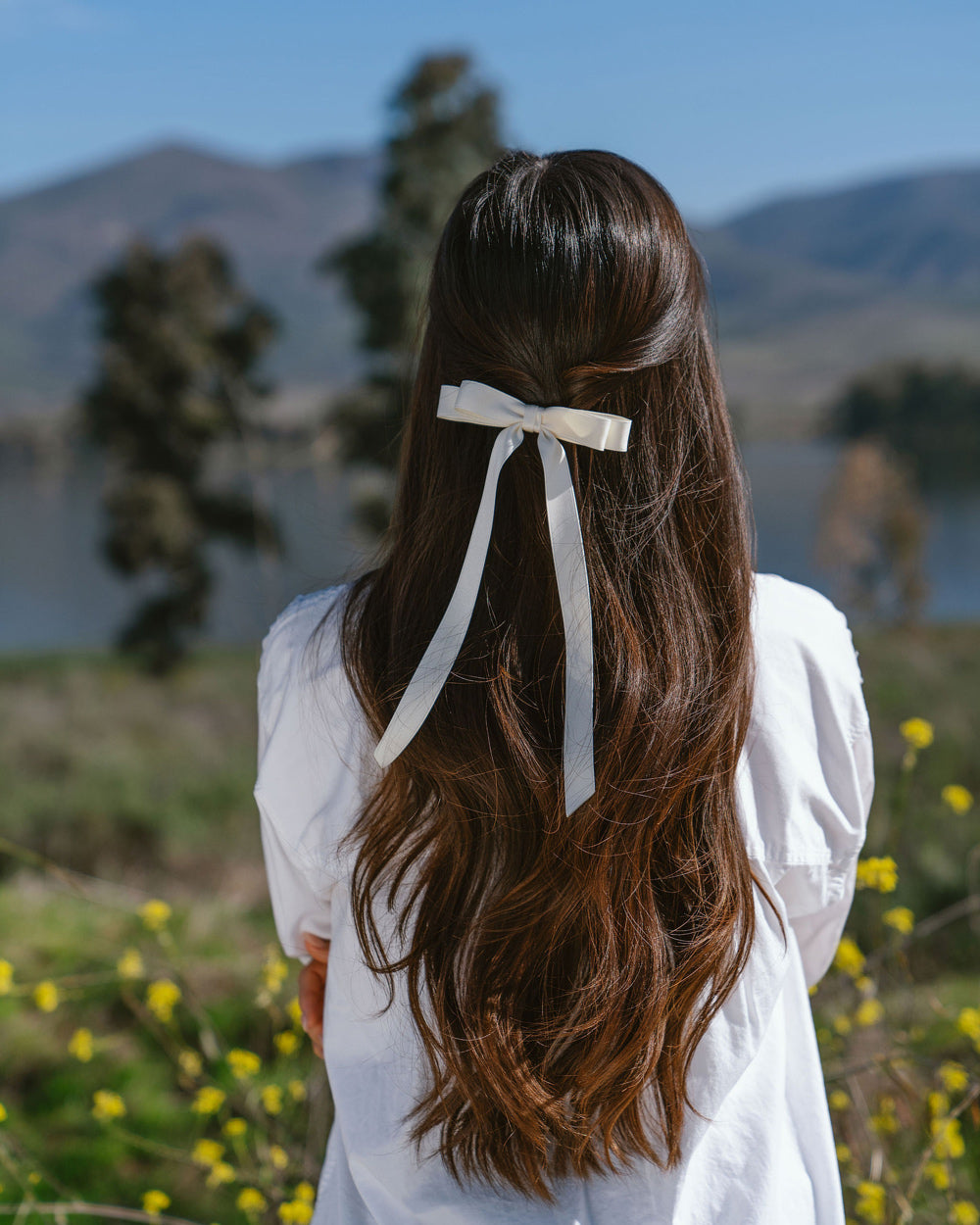 ALICE SATIN HAIR BOW