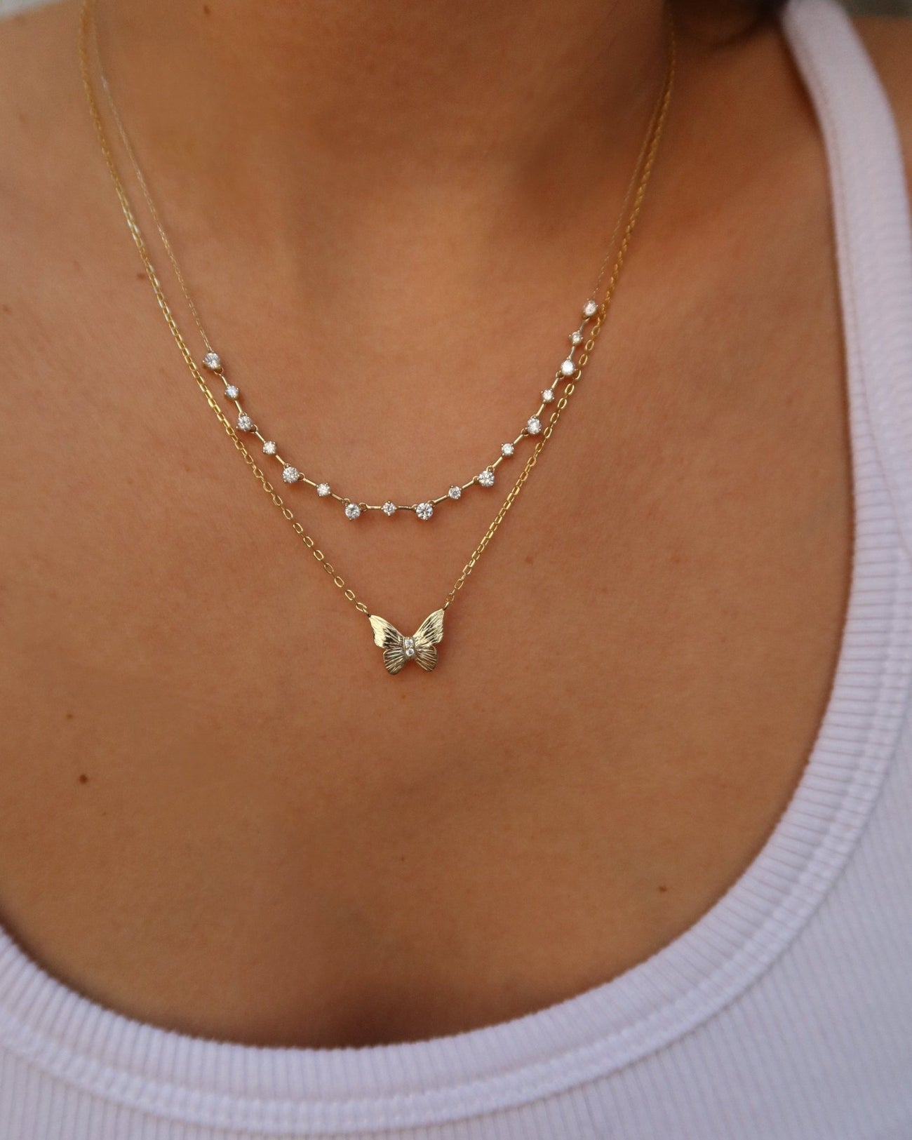 LOIRE DIAMOND NECKLACE - Shop Cupcakes and Cashmere