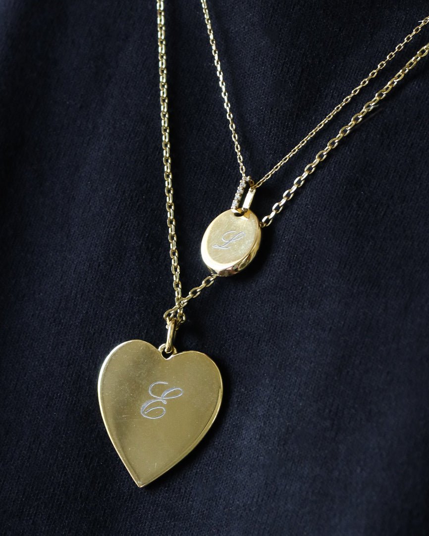 MILLIE ENGRAVABLE PENDANT NECKLACE - Shop Cupcakes and Cashmere