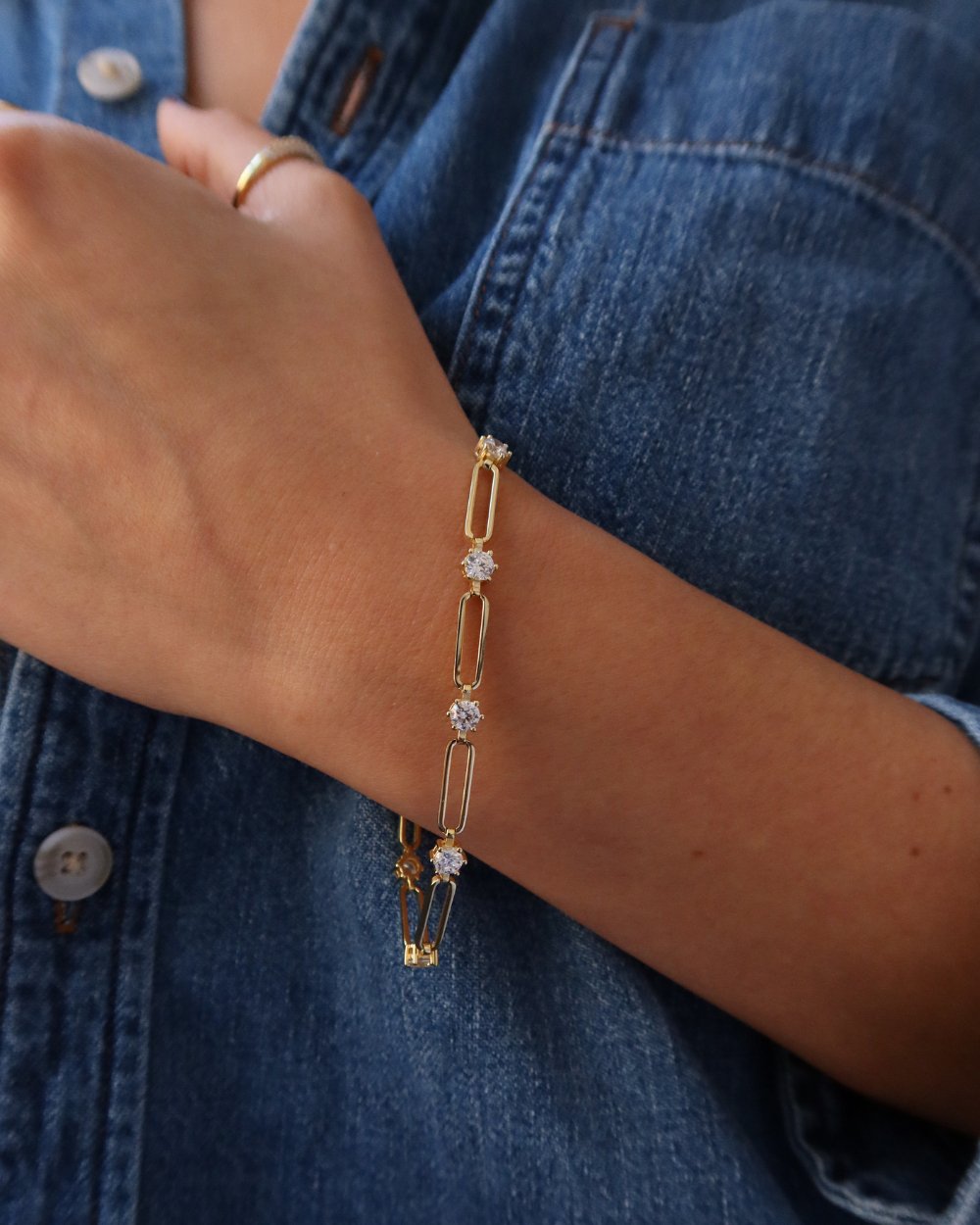 MINNA CZ TENNIS BRACELET - Shop Cupcakes and Cashmere