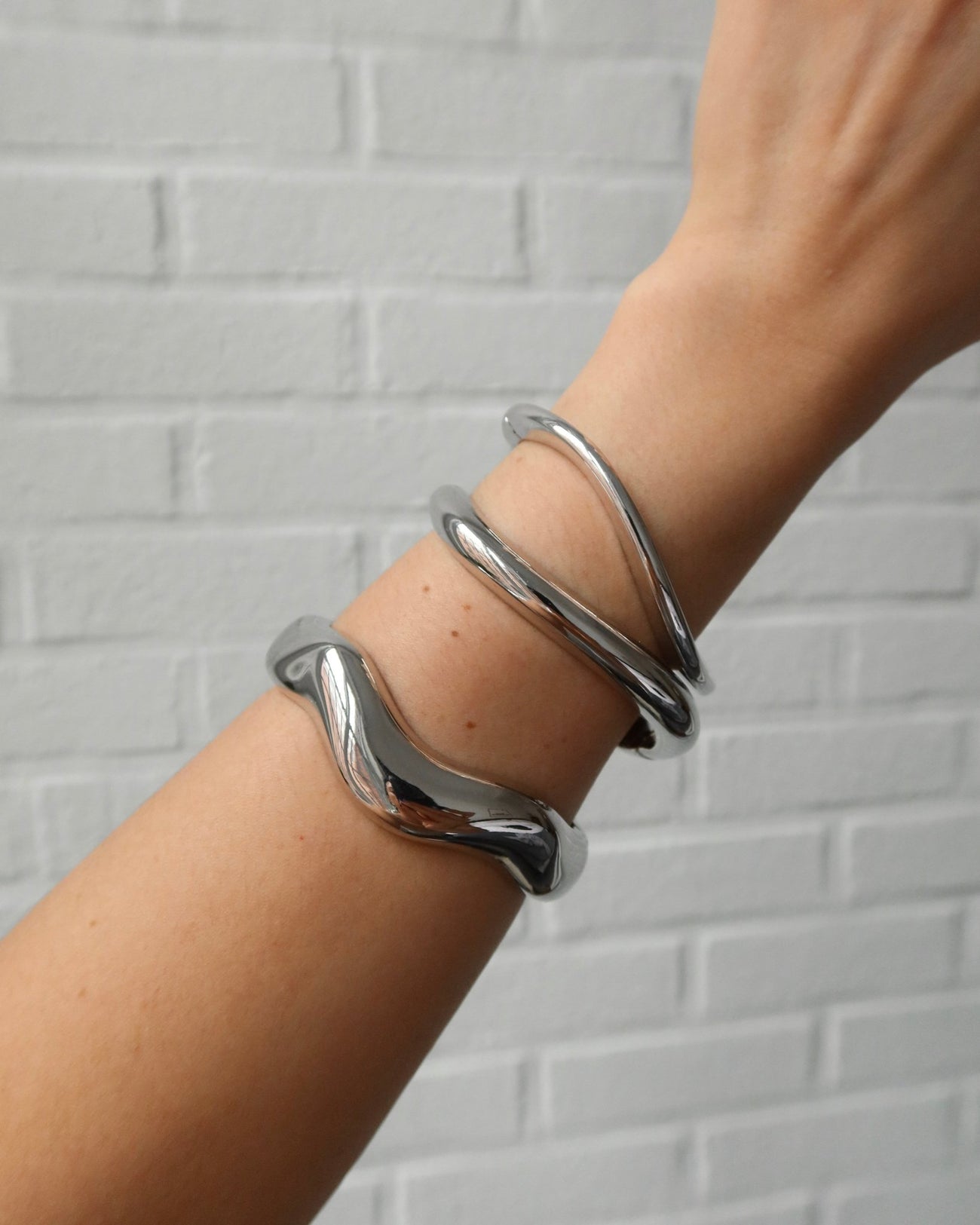 MISCHA WAVY CUFF BRACELET SET (SET OF 2) - Shop Cupcakes and Cashmere