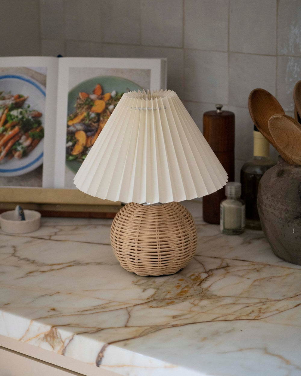 RATTAN DESK LAMP - Shop Cupcakes and Cashmere