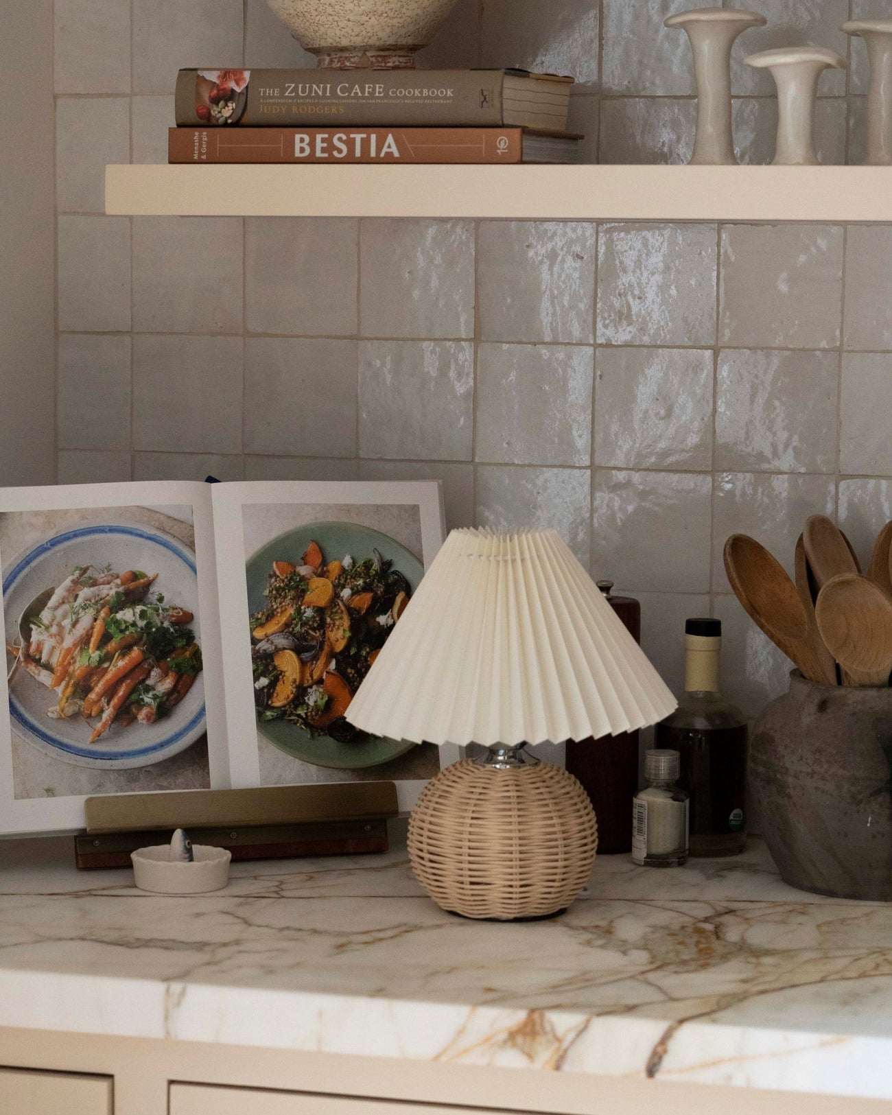 RATTAN DESK LAMP - Shop Cupcakes and Cashmere