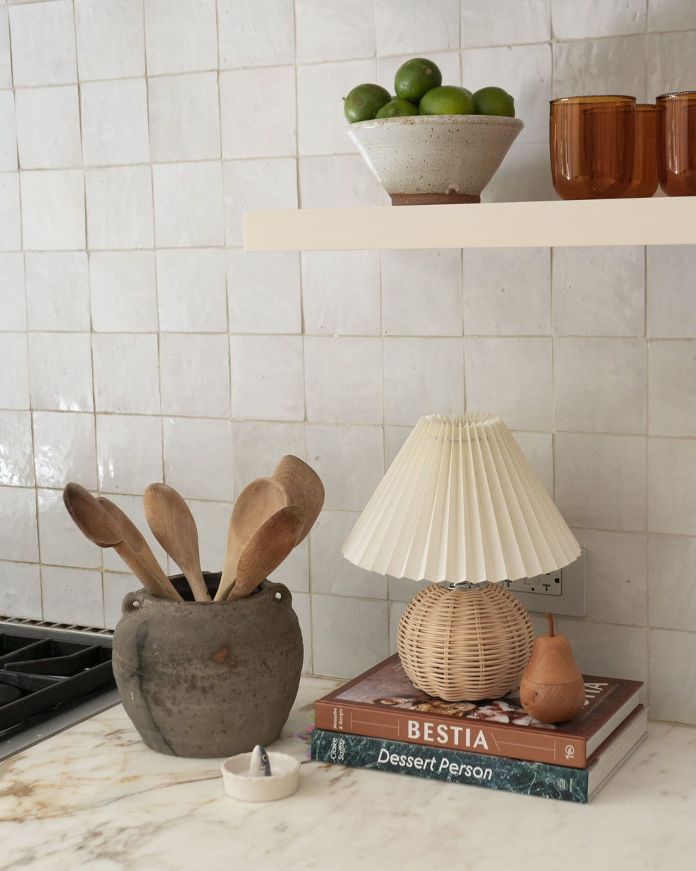 RATTAN DESK LAMP - Shop Cupcakes and Cashmere