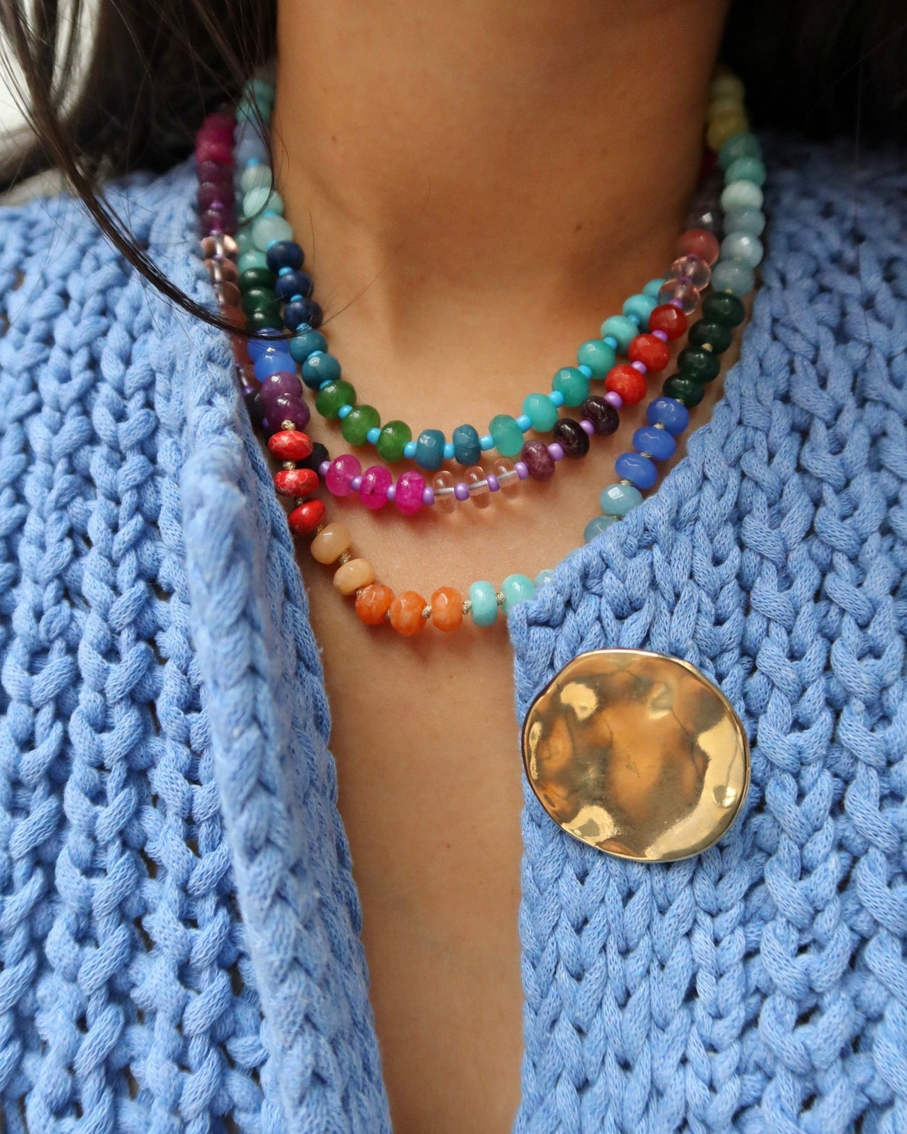 TUTTI FRUTTI CANDY BEADED NECKLACE - Shop Cupcakes and Cashmere