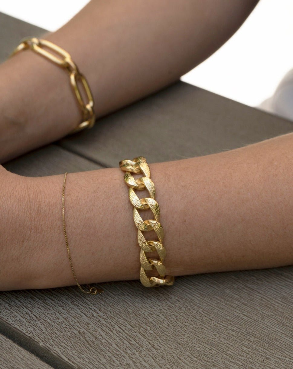 ZOLI BOLD LINK BRACELET - Shop Cupcakes and Cashmere