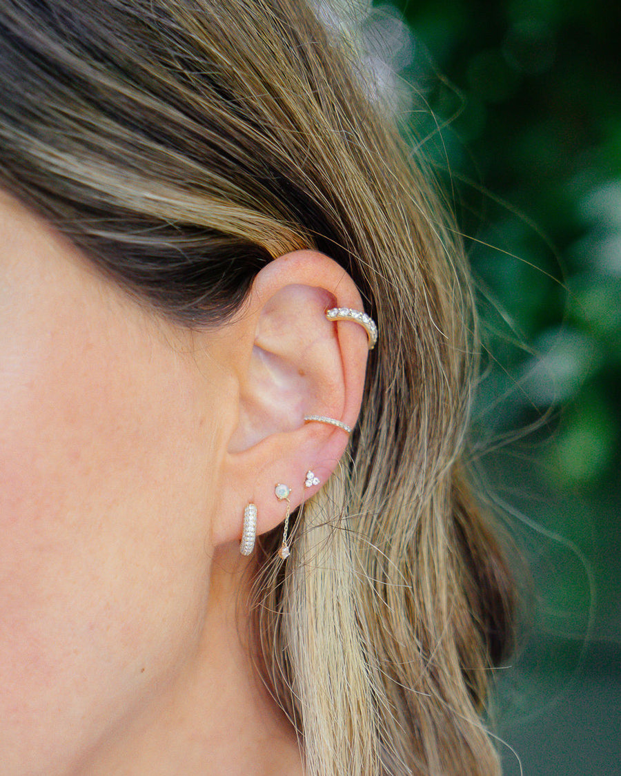 HAWTHORNE DIAMOND TRIO STUDS - Shop Cupcakes and Cashmere