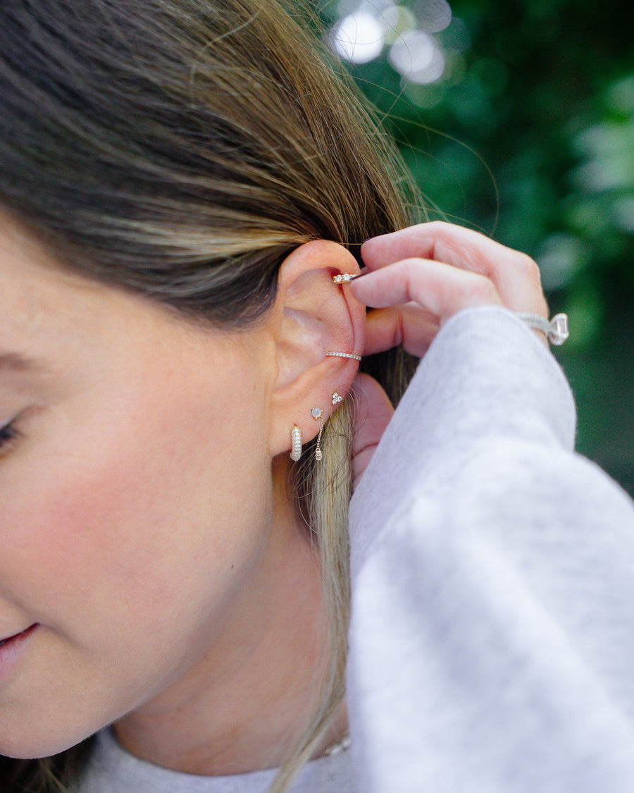 HAWTHORNE DIAMOND TRIO STUDS - Shop Cupcakes and Cashmere