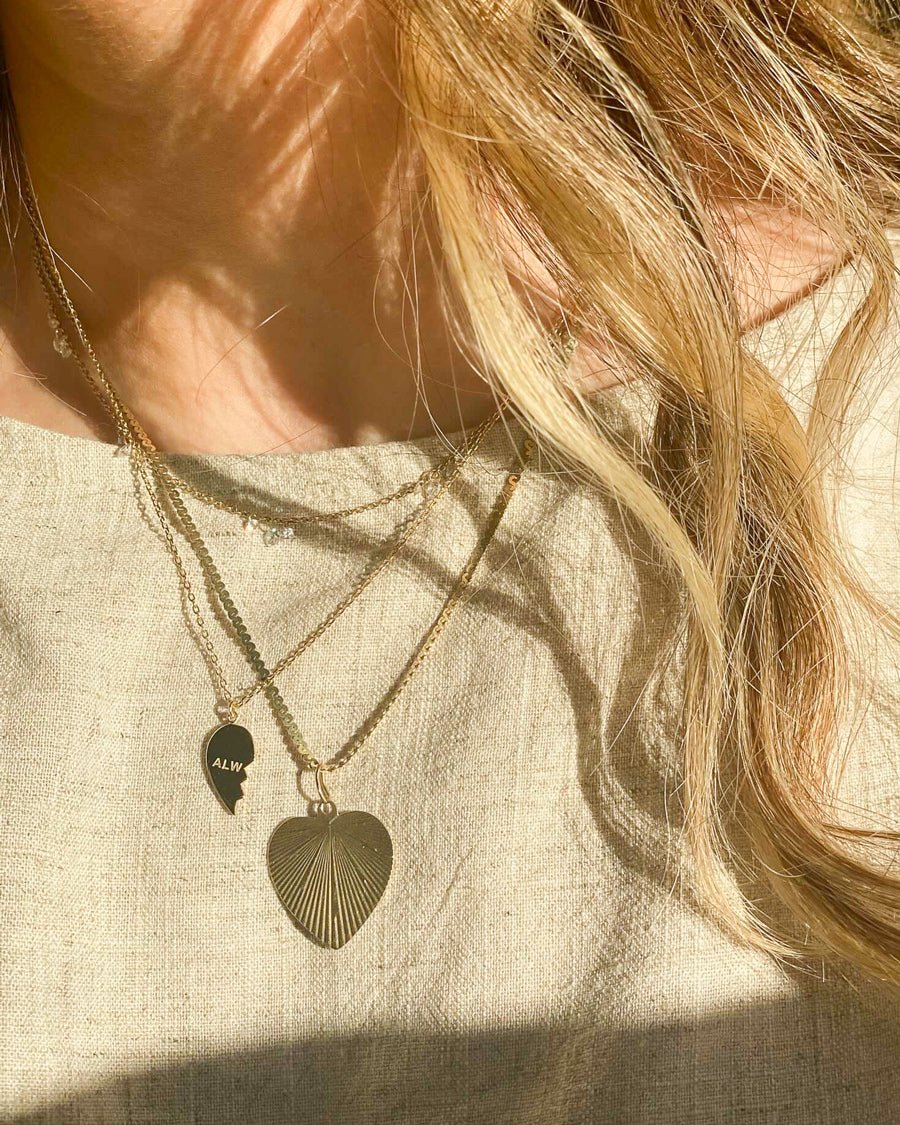 'ALWAYS' BFF HEART NECKLACES - Shop Cupcakes and Cashmere