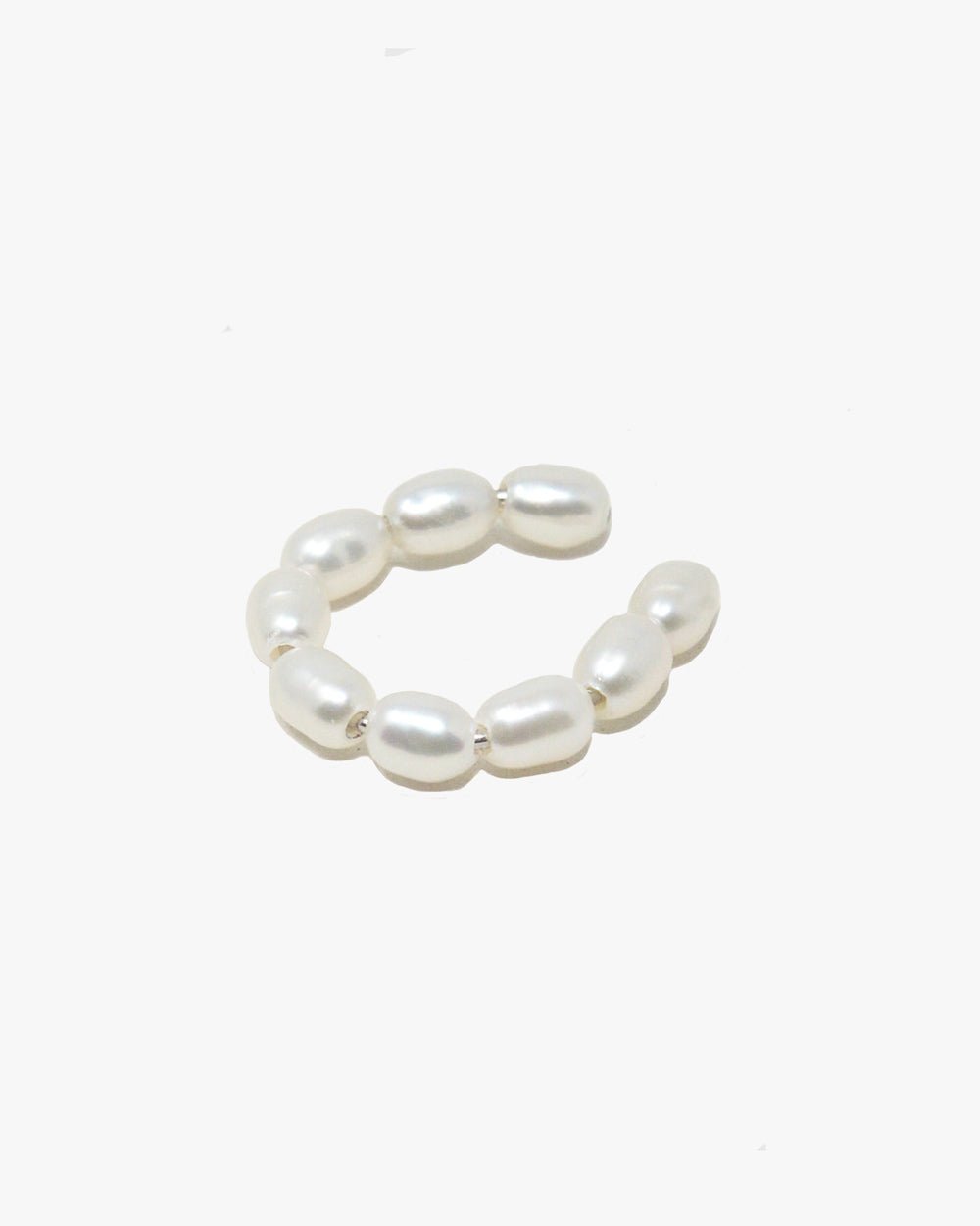 BELLA OVERSIZED PEARL EAR CUFF - Shop Cupcakes and Cashmere