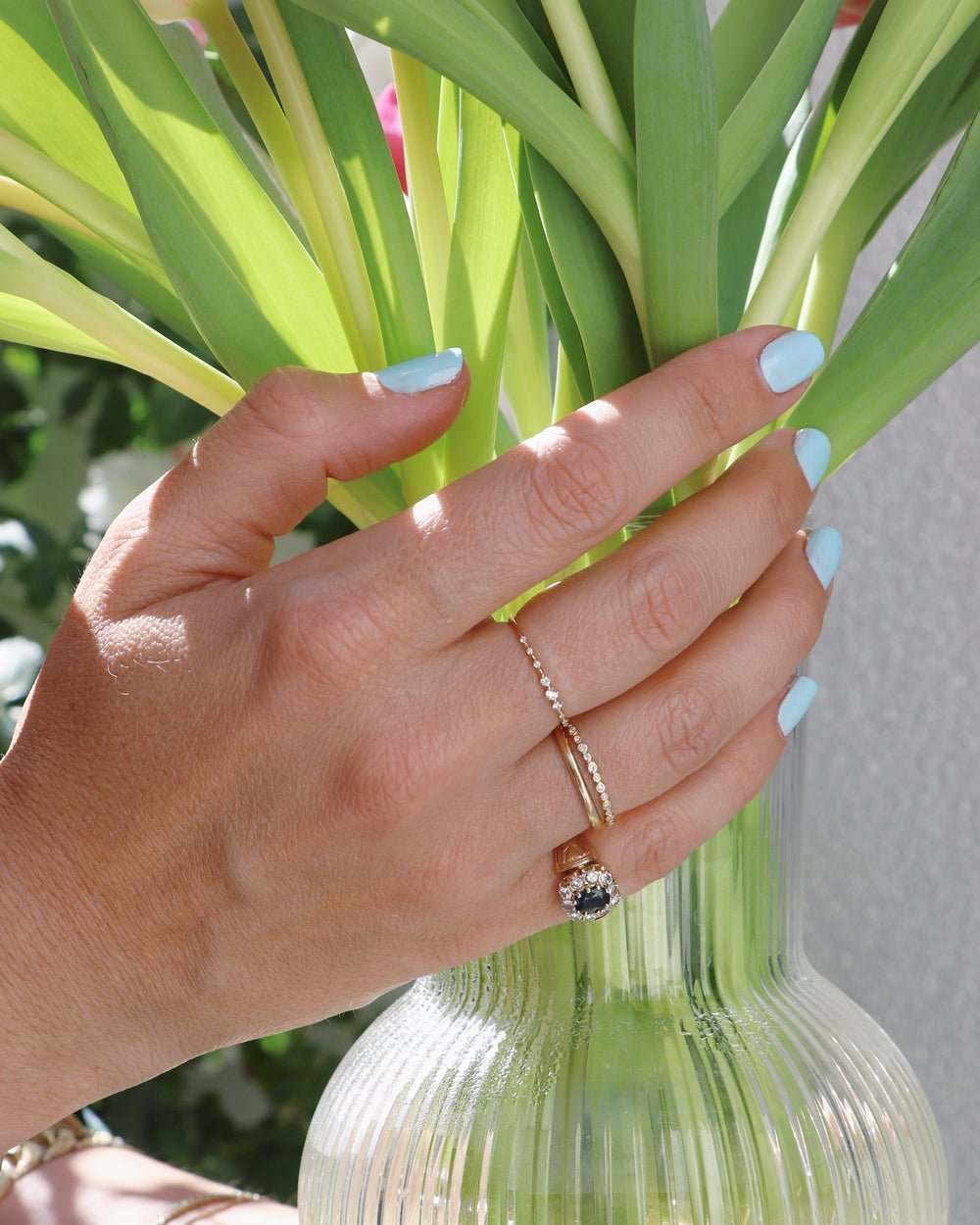 DANA POINT DEW DROP DIAMOND RING - Shop Cupcakes and Cashmere