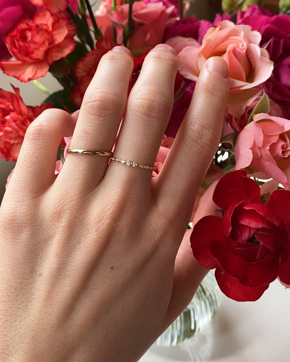 DANA POINT DEW DROP DIAMOND RING - Shop Cupcakes and Cashmere