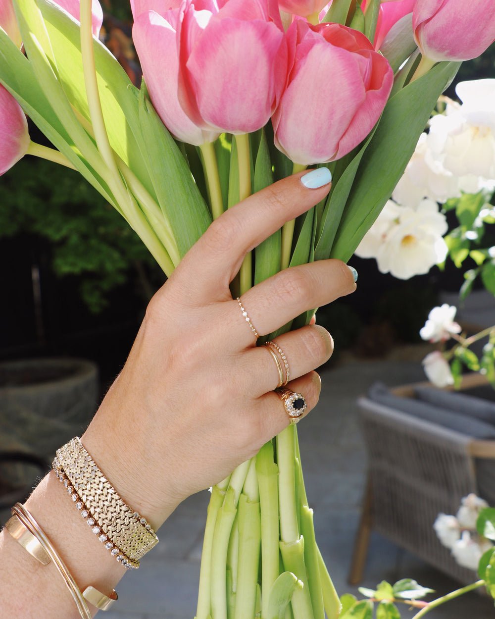 DANA POINT DEW DROP DIAMOND RING - Shop Cupcakes and Cashmere