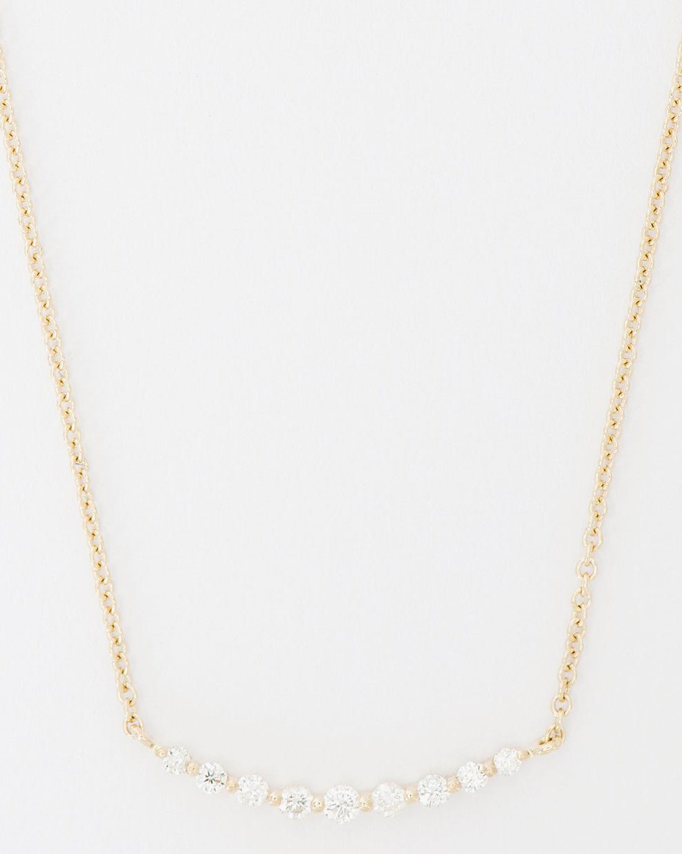 DIPSEA SMALL DIAMOND CURVE NECKLACE - Shop Cupcakes and Cashmere