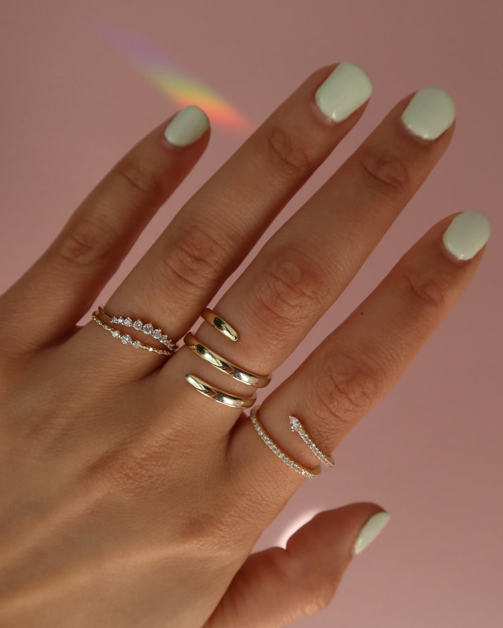 EMERSON GOLD WRAP RING - Shop Cupcakes and Cashmere