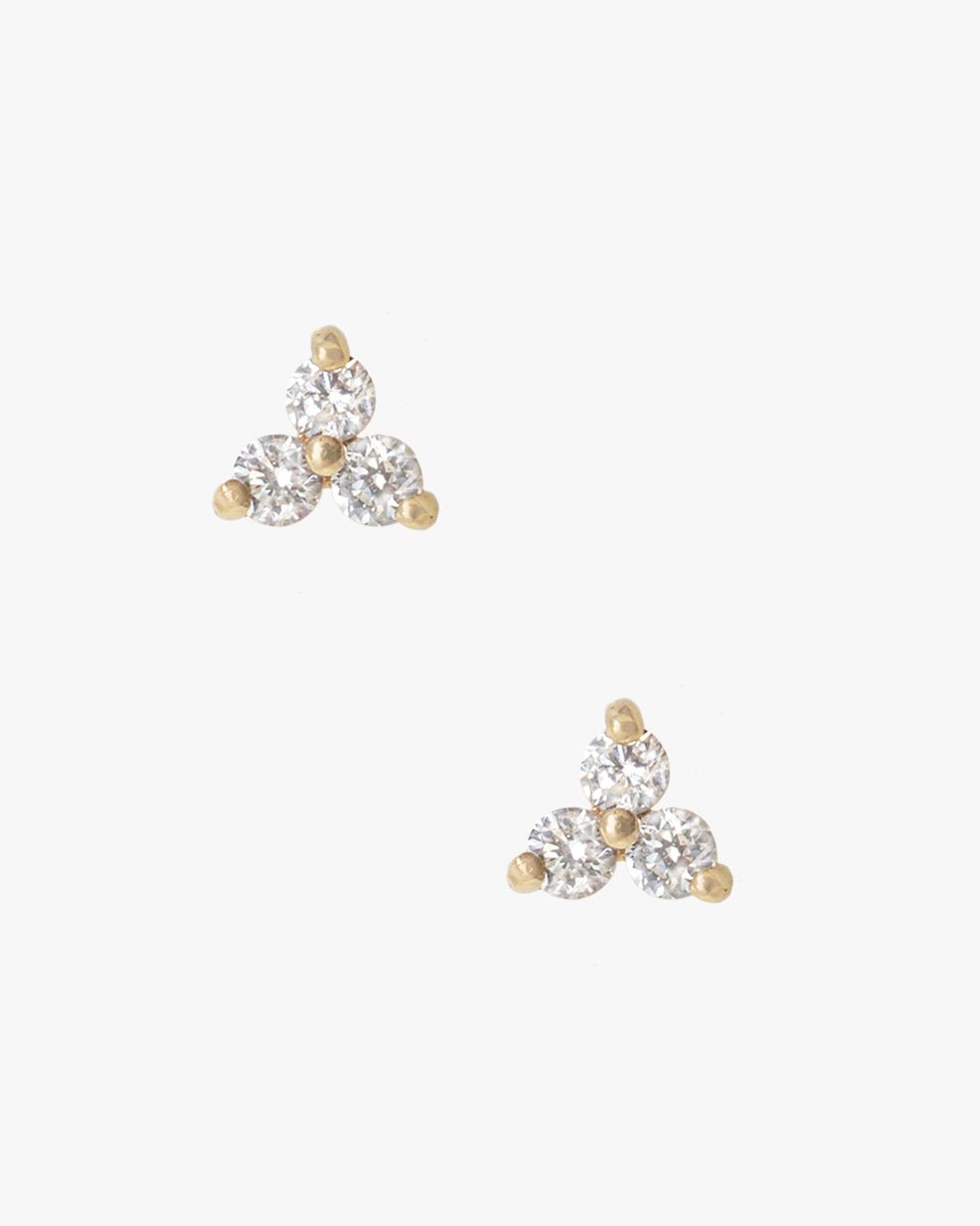 HAWTHORNE DIAMOND TRIO STUDS - Shop Cupcakes and Cashmere
