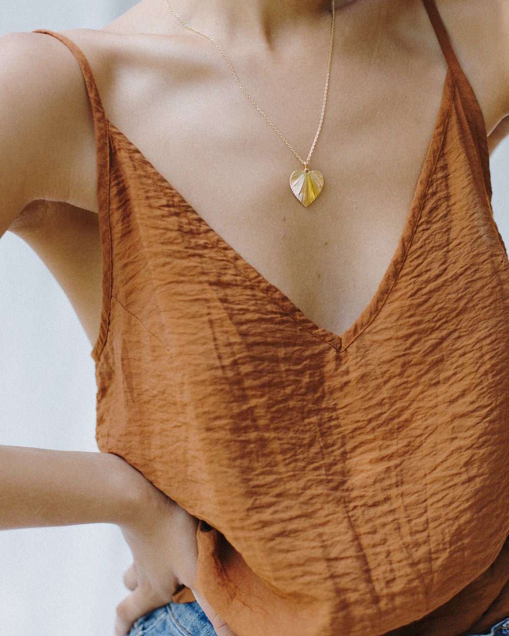 HELEN HEART NECKLACE - Shop Cupcakes and Cashmere