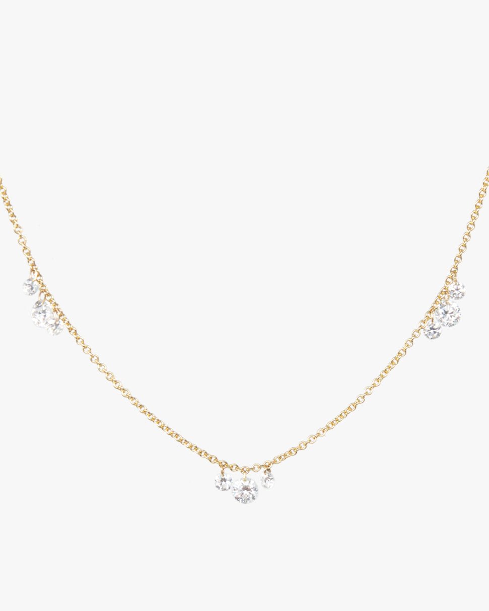 MARIN FLOATING DIAMOND CLUSTER NECKLACE - Shop Cupcakes and Cashmere