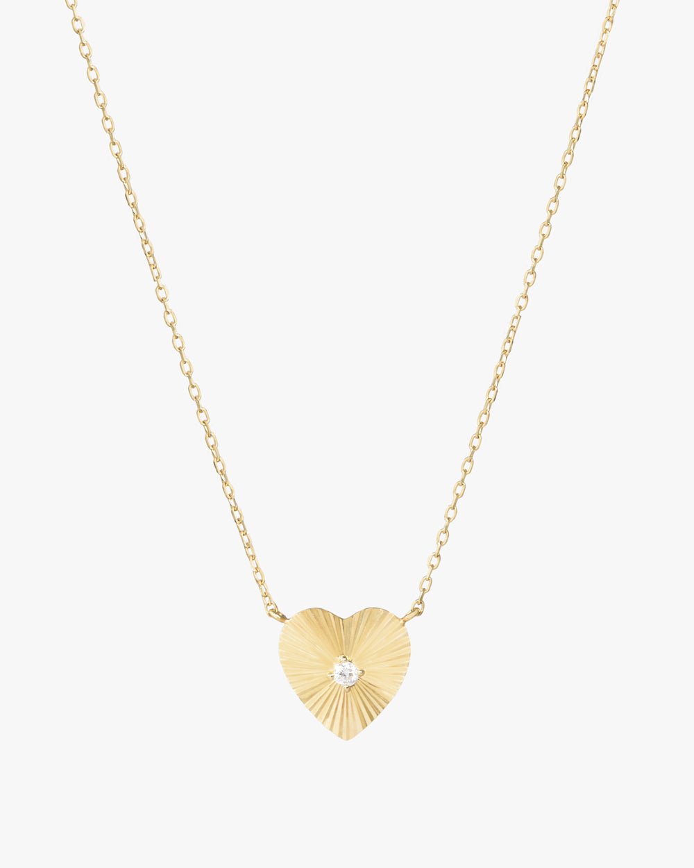 MILL VALLEY DIAMOND HEART NECKLACE - Shop Cupcakes and Cashmere