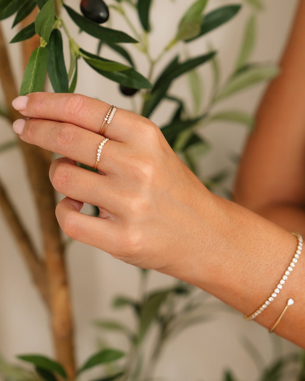 PALISADES DIAMOND CLUSTER RING - Shop Cupcakes and Cashmere