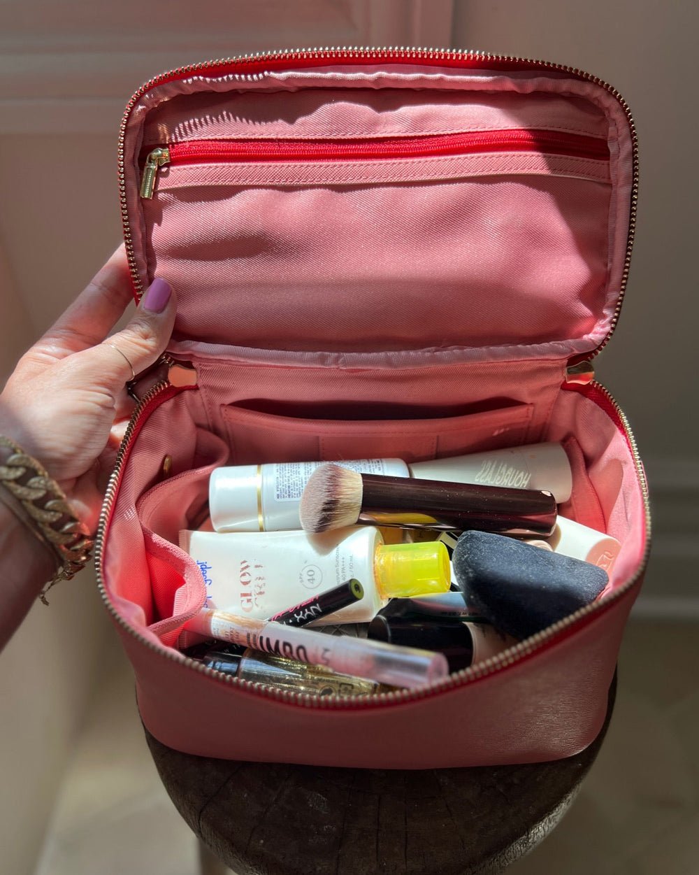 PINK & RED COSMETIC CASE - Shop Cupcakes and Cashmere