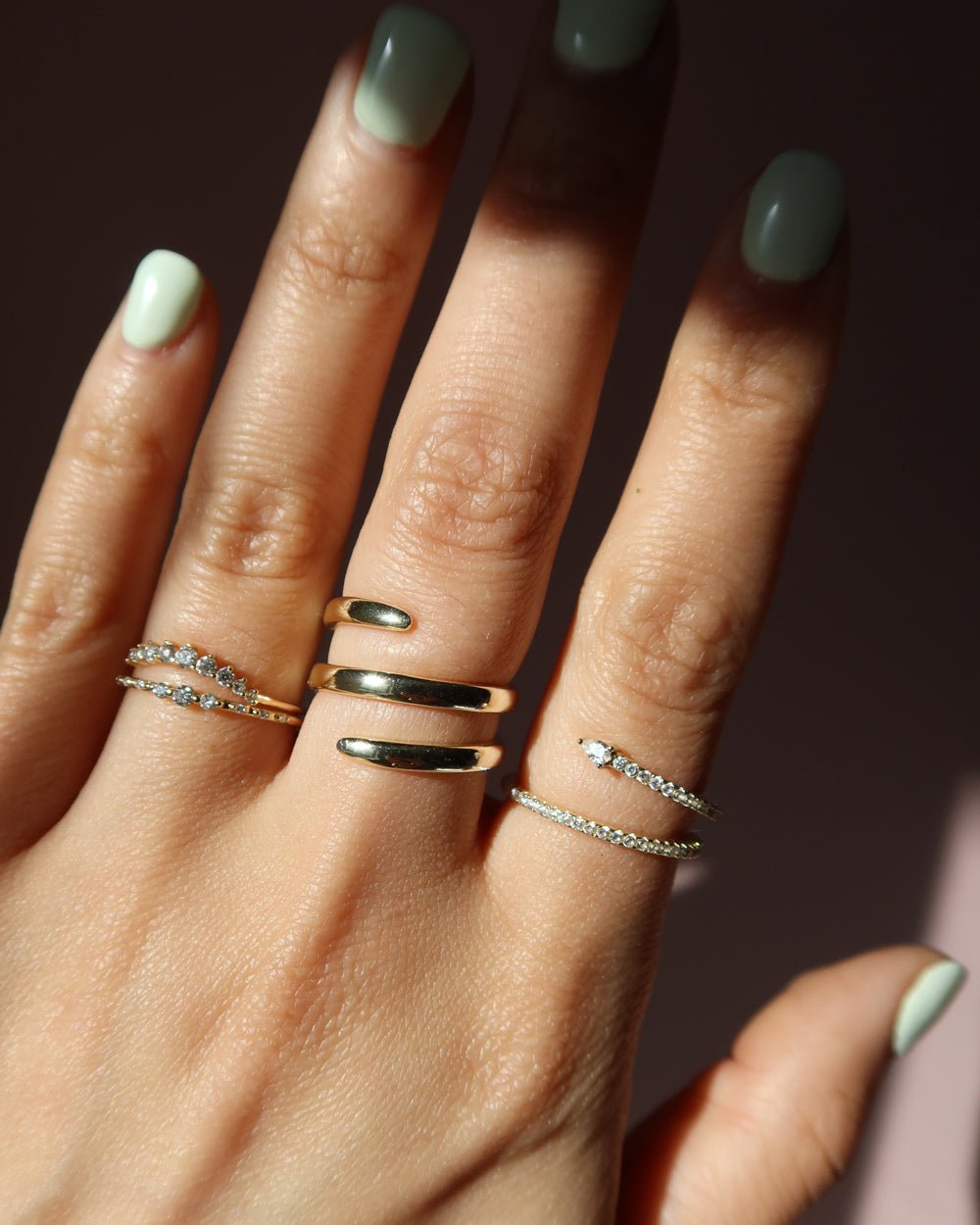 PIPER CZ WRAP RING - Shop Cupcakes and Cashmere