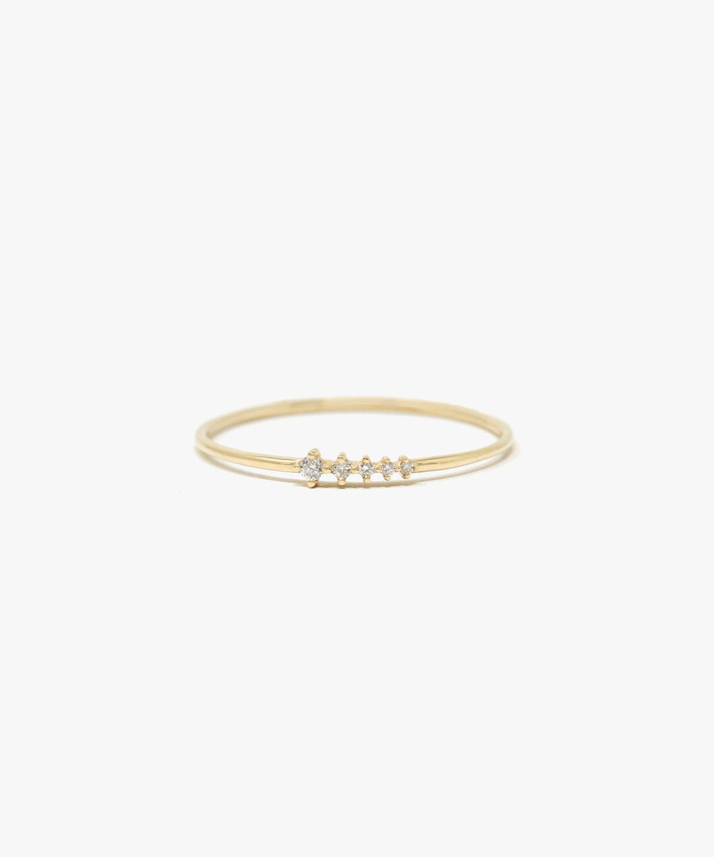 PRIMROSE GRADIENT DIAMOND RING - Shop Cupcakes and Cashmere