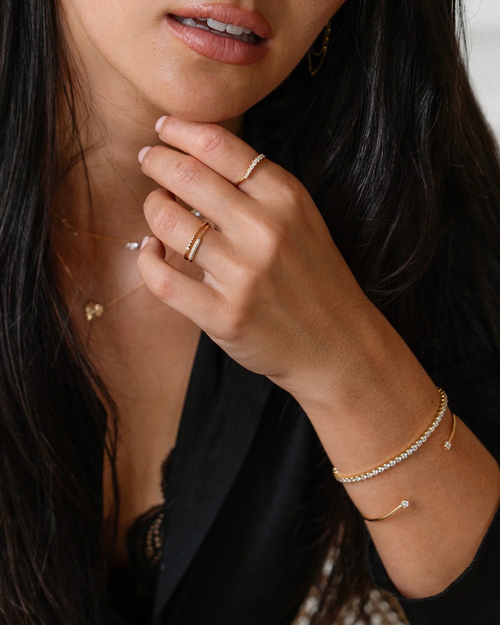 PRIMROSE GRADIENT DIAMOND RING - Shop Cupcakes and Cashmere