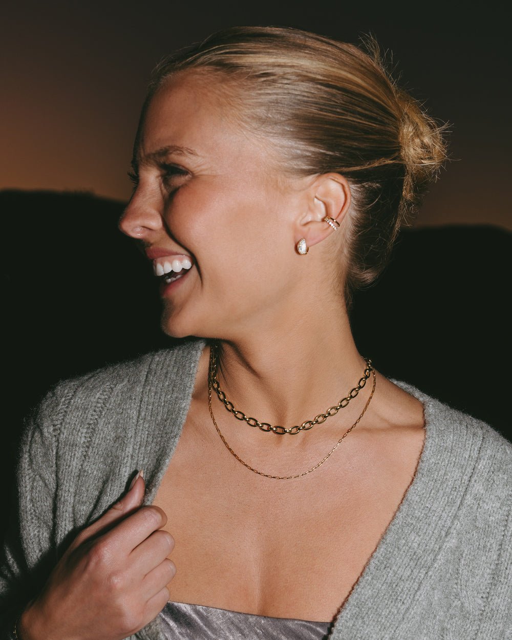RILEY MINI PAPERCLIP CHAIN - Shop Cupcakes and Cashmere