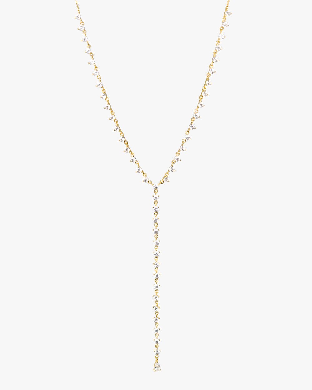 SALLEY SPARKLING CZ LARIAT - Shop Cupcakes and Cashmere