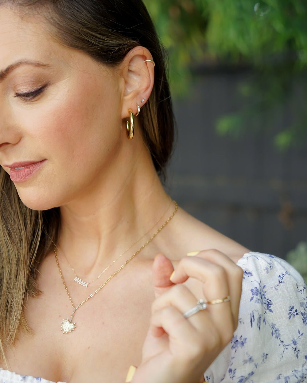 SLOAN HEART NECKLACE - Shop Cupcakes and Cashmere