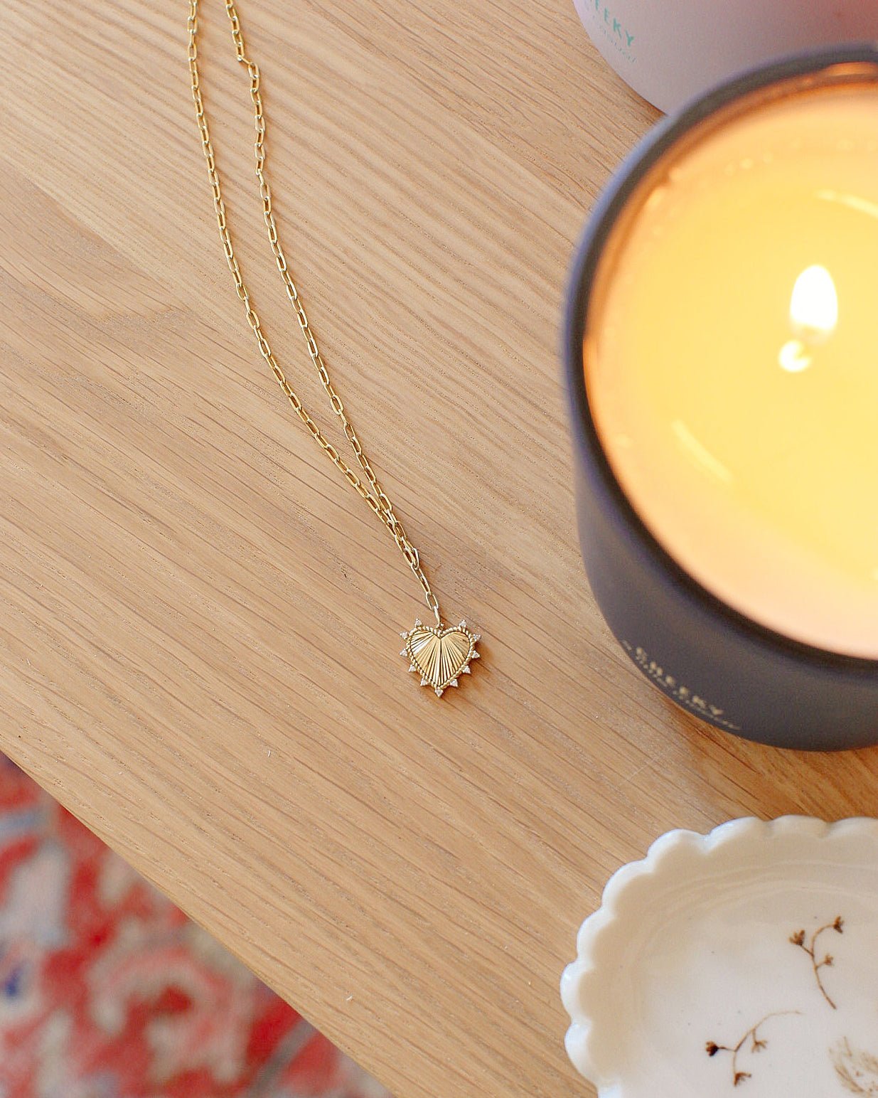 SLOAN HEART NECKLACE - Shop Cupcakes and Cashmere