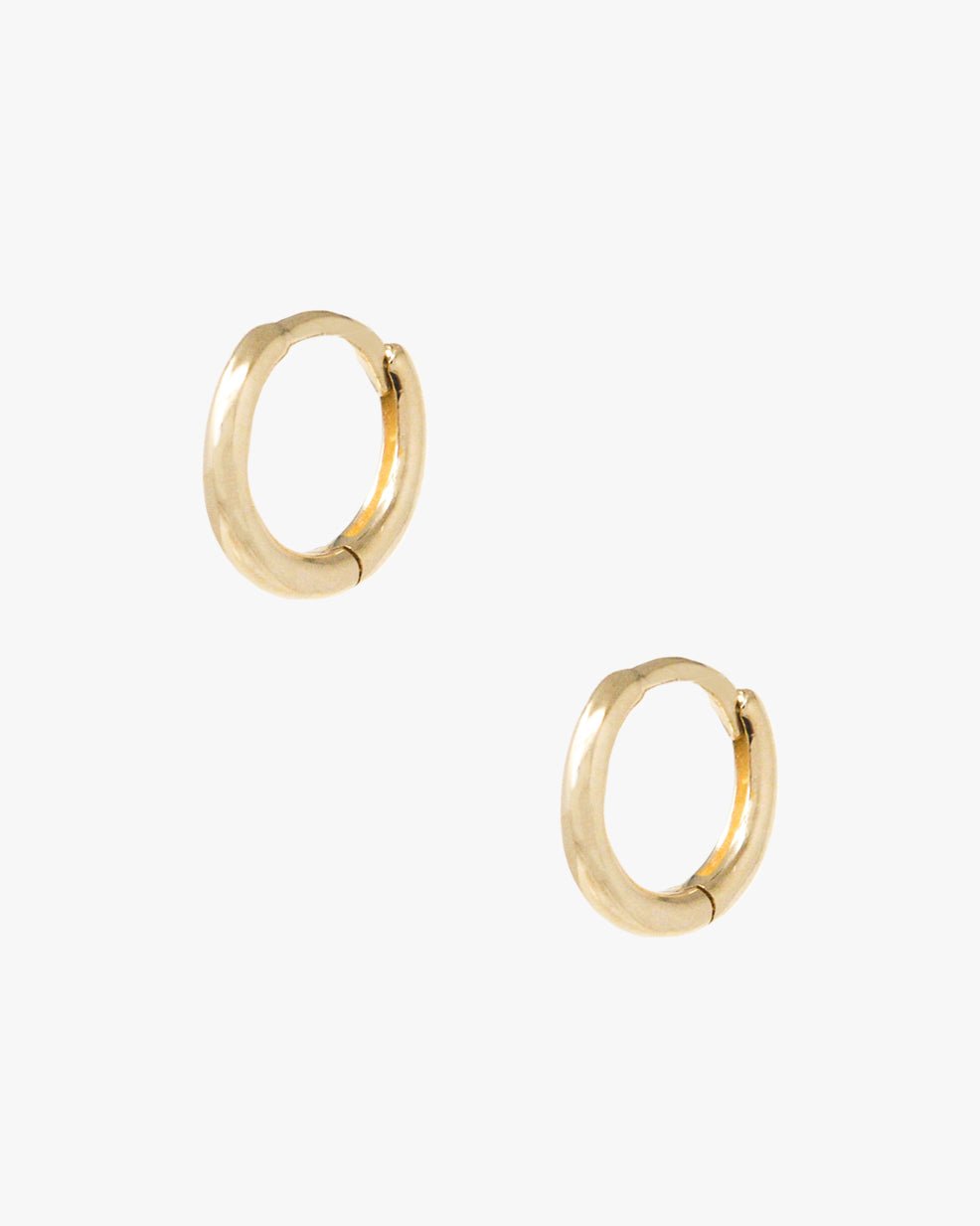 WOODLAND 14K GOLD HUGGIES - Shop Cupcakes and Cashmere